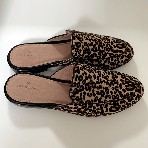 Caslon Evelyn Genuine Calf Hair Mule Size 8.5